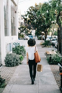 Walking on the street 2