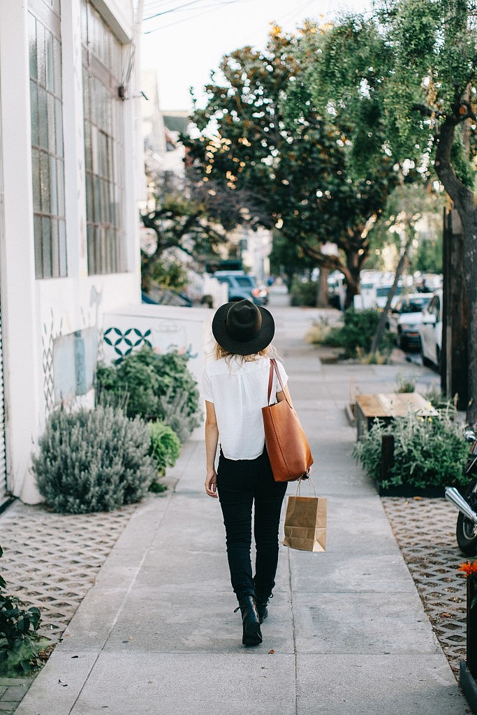 Walking on the street 2