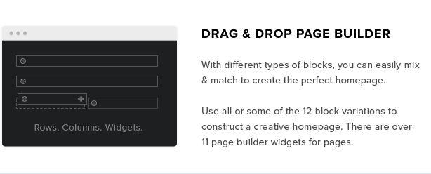 Drag and Drop Page Builder